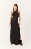 Vestido Canelado Com Pedras