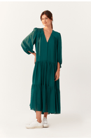 Vestido Midi Mangão