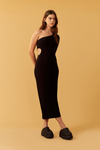 Vestido Canelado Midi Recortes