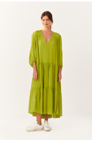 Vestido Midi Mangão