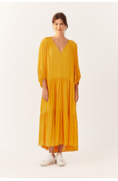 Vestido Midi Mangão