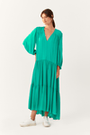 Vestido Midi Mangão