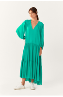 Vestido Midi Mangão