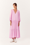 Vestido Midi Mangão