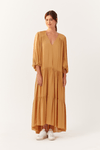 Vestido Midi Mangão