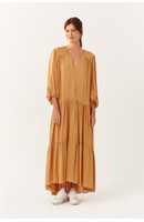 Vestido Midi Mangão