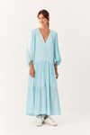 Vestido Midi Mangão