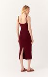 Vestido Tricot Fenda