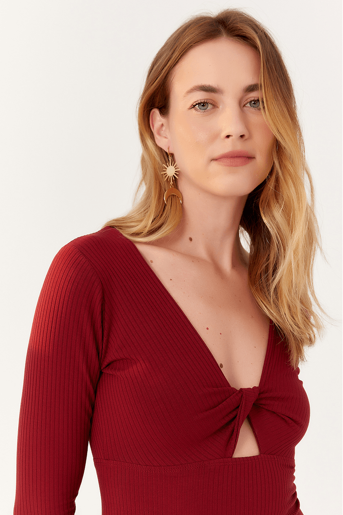 Vestido Torcido Busto