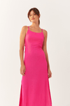 Vestido Canelado Detalhe Lateral Bf