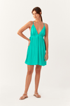 Vestido Crepe Amarração Lateral Bf