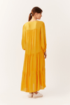 Vestido Midi Mangão