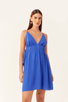 Vestido Crepe Amarração Lateral Bf