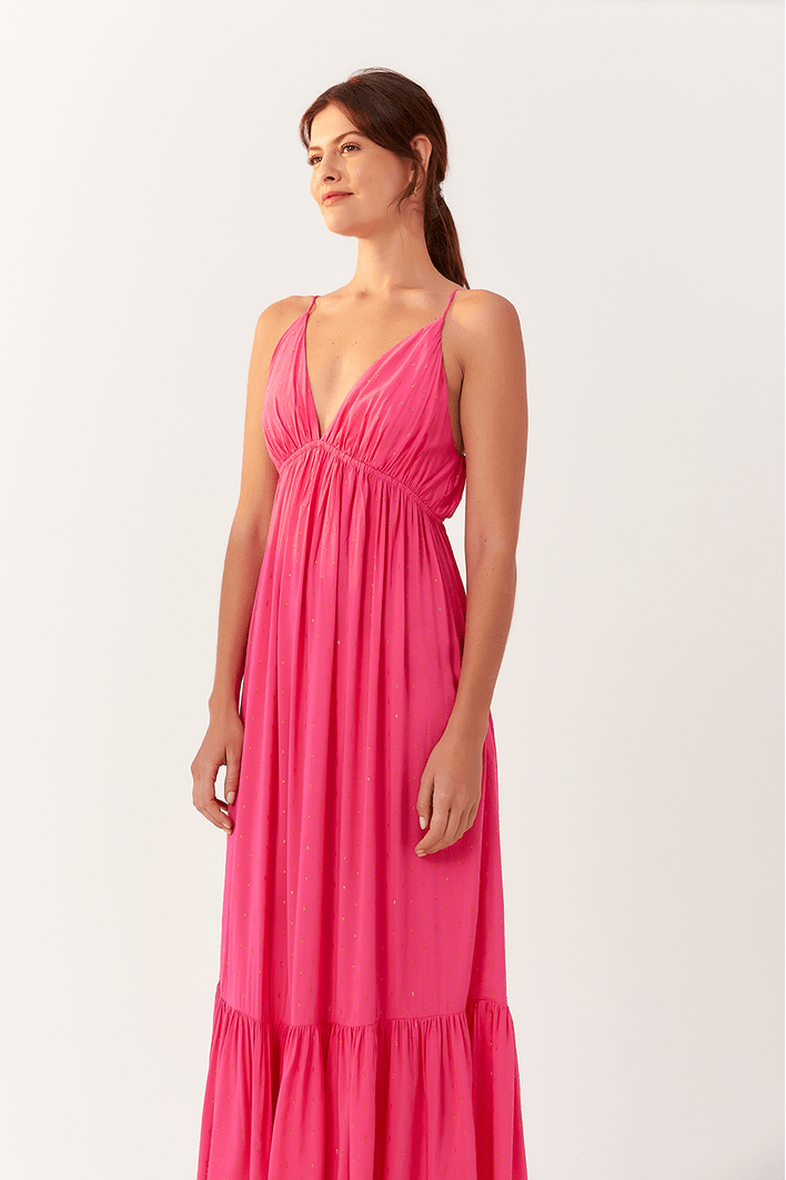Vestido Cropped Maria Lurex Color Bf