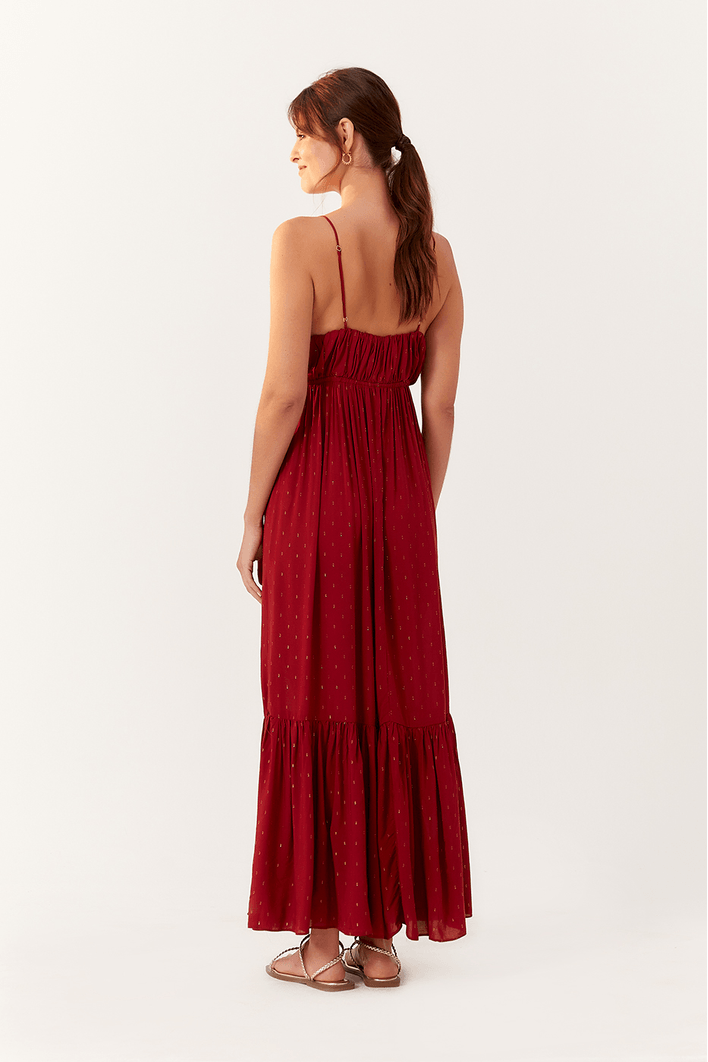 Vestido Cropped Maria Lurex Color Bf