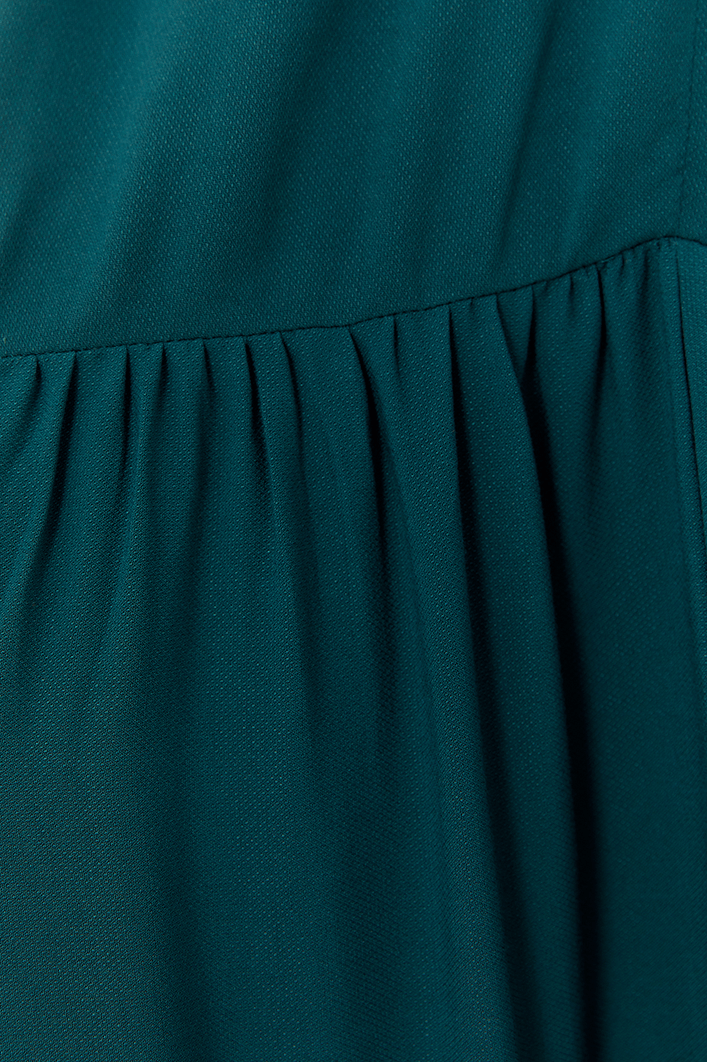 Vestido Crepe Longo Color Bf