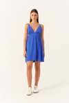 Vestido Crepe Amarração Lateral Bf