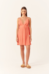 Vestido Crepe Amarração Lateral Bf