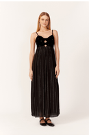 Vestido Cropped Lurex Ceu Estrelado