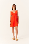 Vestido Crepe Amarração Lateral Bf