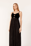 Vestido Cropped Lurex Ceu Estrelado