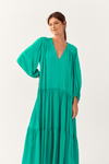 Vestido Midi Mangão