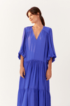 Vestido Midi Mangão