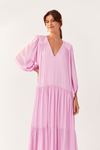 Vestido Midi Mangão