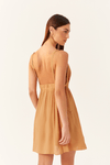 Vestido Crepe Amarração Lateral Bf