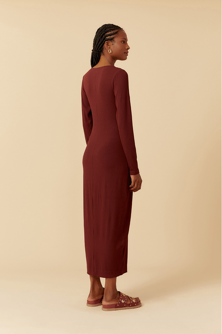 Vestido Vazado Lateral