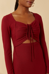 Vestido Busto Recorte