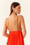 Vestido Crepe Amarração Lateral Bf