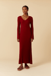 Vestido Tricot Vintage Canelado