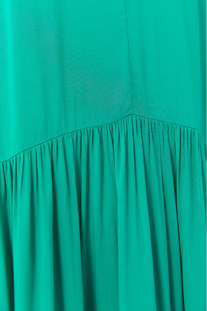 Vestido Midi Mangão
