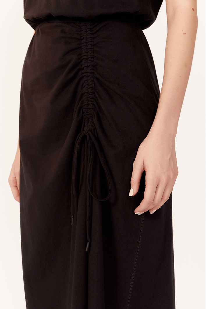 Vestido Básico Franzido