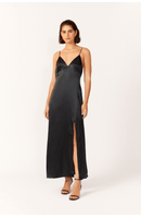 Vestido Slip Dress Cropped Cetim
