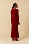 Vestido Tricot Vintage Canelado