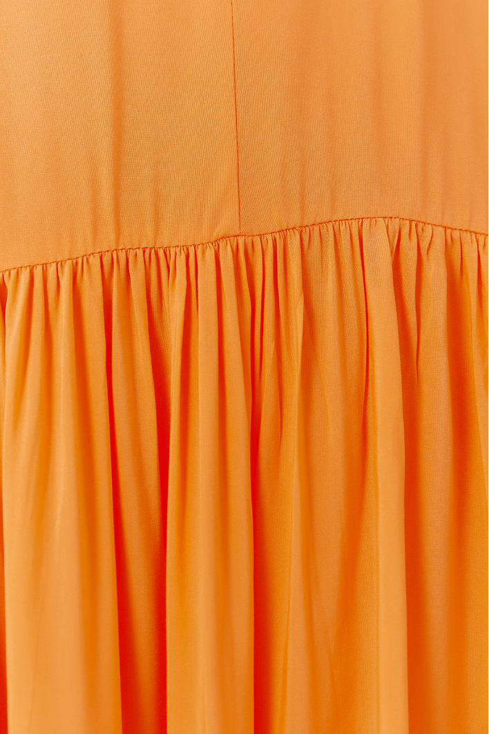 Vestido Midi Mangão