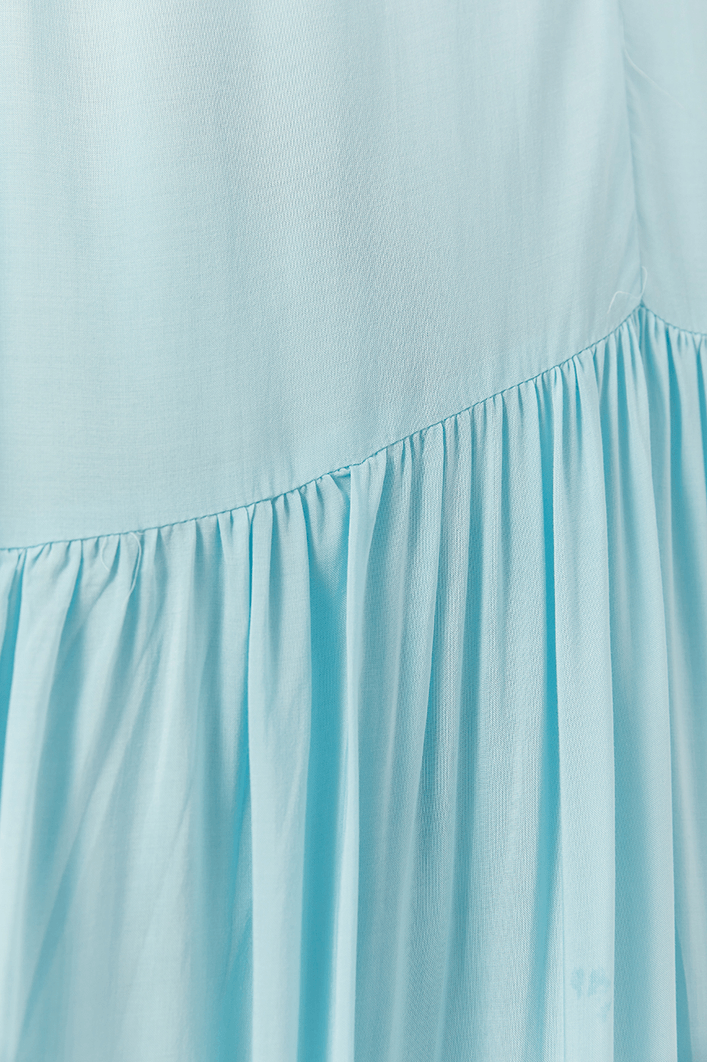 Vestido Midi Mangão