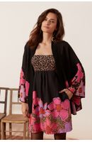 Vestido Estampa Jardim Selvagem