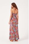 Vestido Longo Estampa Ancestral