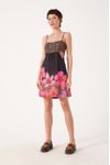 Vestido Estampa Jardim Selvagem