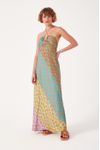 Vestido Cropped Estampa Flora