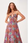 Vestido Longo Estampa Ancestral