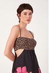 Vestido Estampa Jardim Selvagem