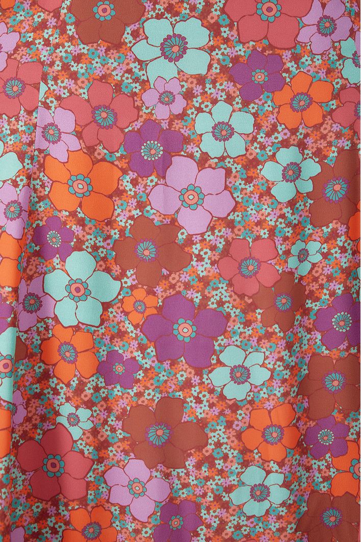 Vestido Longo Estampa Ancestral