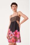 Vestido Estampa Jardim Selvagem