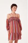 Vestido Lurex Estampa Nostalgia