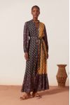 Vestido Longo Estampa Recanto Mix
