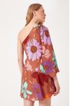 Vestido Estampa Jardim Secreto